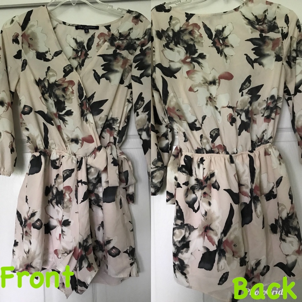 Pastel Floral romper